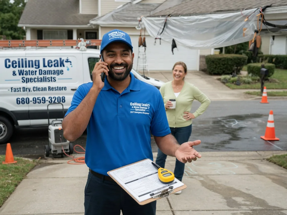 Ceiling Leak Cleanup East Pittsburgh, PA FAQs